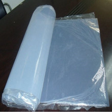 Feuille de caoutchouc de silicone transparente résistante à la chaleur de 2mm thicknss